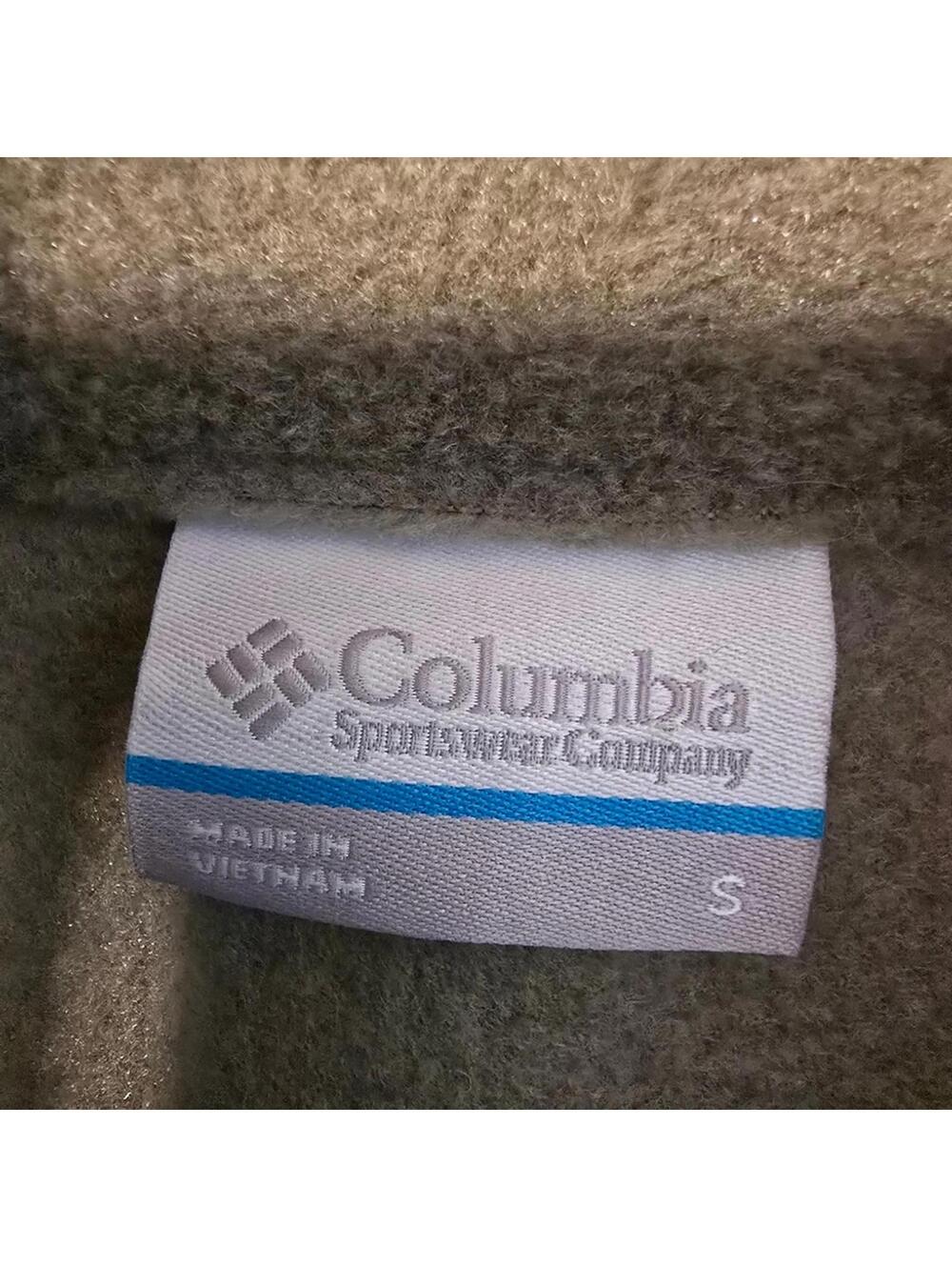 NWT Columbia Sportswear Olive Fleece Zip Vest Women’s Size Small - Picture 7 of 7